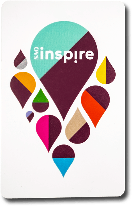 SAQ Inspire loyalty gift card